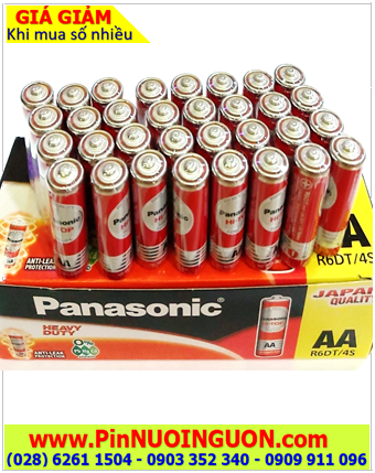 COMBO 1HỘP 60viên Pin AA 1.5v Panasonic R6DT/4S (UM-3DT/4S) Hi-top  _Giá 168.000đ/ HỘP 60viên